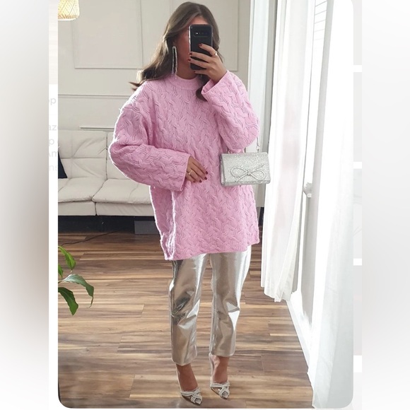 NWT Gianni Bini Tatania Metallic Silver Pants Sz 26 - Picture 10 of 13